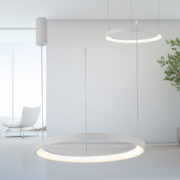 VISEČA LED SVETILKA BELLA fi 480 mm 36W 3000K DO 6500K V TREH BARVAH