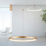 VISEČA LED SVETILKA BELLA fi 580 mm 46W 3000K DO 6500K V TREH BARVAH