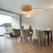 VISEČA/STROPNA ZATEMNILNA LED SVETILKA BELLA BLADE 500X500 mm 45W 3000K DO 6500K V TREH BARVAH Z DALJINSKIM UPRAVLJANJEM