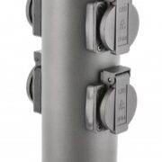 ZUNANJI STEBRIČEK CORTA Z 4 VTIČNICAMI 360 mm IP44