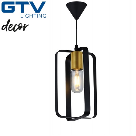 lestenec-retro-vintage-črni-zlati-E27 lestenec-retro-vintage-črni-zlati-E27