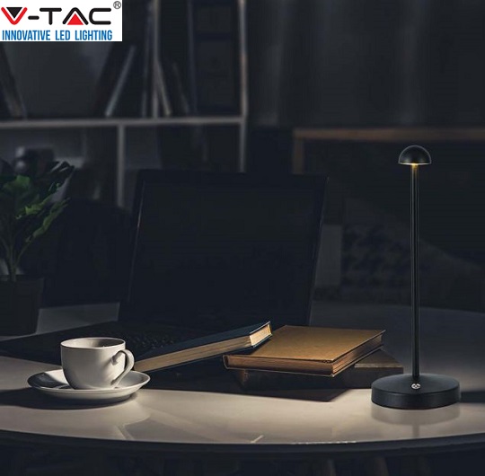 AKUMULATORSKA NAMIZNA TOUCH ZATEMNILNA LED SVETILKA 1,6W 3000K DO 6000K BELA ALI ČRNA AKUMULATORSKA NAMIZNA TOUCH ZATEMNILNA LED SVETILKA 1,6W 3000K DO 6000K BELA ALI ČRNA