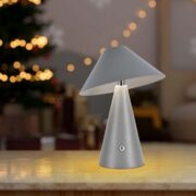 AKUMULATORSKA NAMIZNA LED SVETILKA 3W 3000K DO 6000K V TREH BARVAH