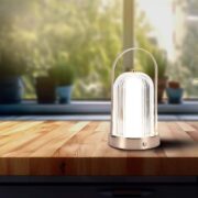 AKUMULATORSKA NAMIZNA LED SVETILKA 1W 3000K DO 6000K V TREH BARVAH