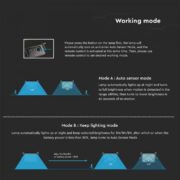 SOLARNI SENZORSKI LED REFLEKTOR 10W 4000K ALI 6000K IP65 Z DALJINSKIM UPRAVLJANJEM