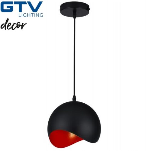 viseča-svetilka-črna-rdeča