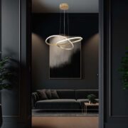 VISEČA LED SVETILKA 20W 3000K V TREH BARVAH