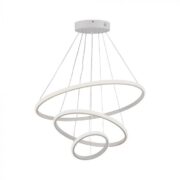 VISEČA LED SVETILKA fi 600 mm 32W 3000K V TREH BARVAH