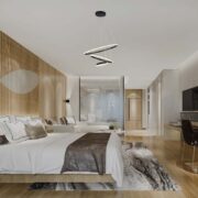 VISEČA LED SVETILKA fi 600 mm 32W 3000K V TREH BARVAH