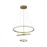 VISEČA LED SVETILKA fi 600 mm 32W 3000K V TREH BARVAH