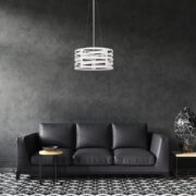 VISEČA SVETILKA MARISA fi 400 mm 3XE27 V TREH BARVAH