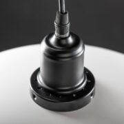 VISEČA SVETILKA HORIZON fi 320 mm E27 BELA ALI ČRNA