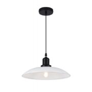 VISEČA SVETILKA HORIZON fi 320 mm E27 BELA ALI ČRNA