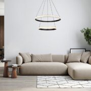 VISEČA LED SVETILKA GRETE fi 600 mm 60W 3000K