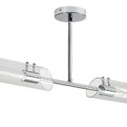 STROPNA SVETILKA TEODORO 2XE14 KROM ALI ČRNA IP44