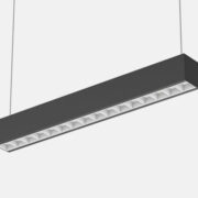 LINIJSKA VISEČA/STROPNA LED SVETILKA LYNX 1200 mm 40W 3000K DDO 5700K BELA ALI ČRNA