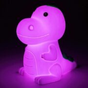 OTROŠKA AKUMULATORSKA RGB  LED SVETILKA DINOO