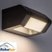STENSKA LED SVETILKA MOON 12W 4000K BELA ALI ČRNA