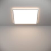 ZATEMNILNA LED SVETILKA ROVITO 390X390 mm 17,6W 3000K DO 6000K IP44 BELA ALI ČRNA Z DALJINSKIM UPRAVLJANJEM