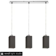 NAMIZNA LED SVETILKA Z DVEMA STIKALOMA BRAHE 2W+4,8W 3000K BELA ALI ČRNA