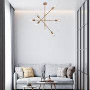 VISEČA SVETILKA fi 650 mm 6XE27