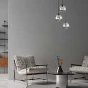 VISEČA SVETILKA fi 300 mm 3XE27