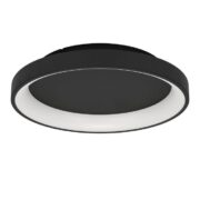 STROPNA LED SVETILKA LORETELLO fi 350 mm 20W 3000K DO 6500K BELA ALI ČRNA Z DALJINSKIM UPRAVLJANJM