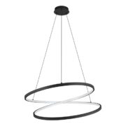 VISEČA LED SVETILKA RUOTALE fi 700 mm 42W 3000K V DVEH BARVAH