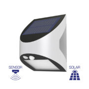 SOLARNA SENZORSKA LED SVETILKA SOLARIS 3W 6500K IP54
