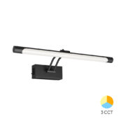 STENSKA LED SVETILKA S STIKALOM SARA 400 mm 8W OD 3000K DO 6500K V ŠTIRIH BARVAH