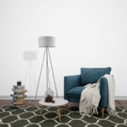 STOJEČA SVETILKA 1550 mm E27 V ŠTIRIH BARVAH