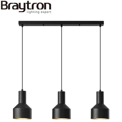 trojna-viseča-retro-vintage-luč