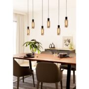VISEČA SVETILKA MAJONE 1380 mm E27 6X4W