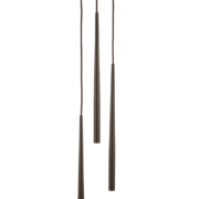 KRISTALNI VISEČI ZATEMNILNI LED LESTENEC PIANOPOLI fi 500 mm 15X1,8W 3000K