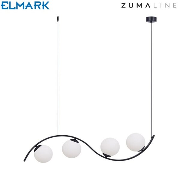 VISEČA SVETILKA ZUMA LINE-WAVE 1000 mm 4XE14