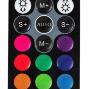 BATERIJSKA NAMIZNA RGB LED SVETILKA CUBIKO 1W Z DALJINSKIM UPRAVLJANJEM