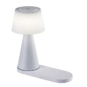 AKUMULATORSKA TOUCH ZATEMNILNA NAMIZNA RGB LED SVETILKA ZAVIER 5W 3000K DO 6000K Z BREZŽIČNIM POLNJENJEM TELEFONA