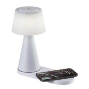 AKUMULATORSKA TOUCH ZATEMNILNA NAMIZNA RGB LED SVETILKA ZAVIER 5W 3000K DO 6000K Z BREZŽIČNIM POLNJENJEM TELEFONA