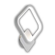 STENSKA LED SVETILKA MOON 12W 4000K BELA ALI ČRNA