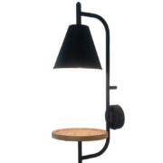 STENSKA SVETILKA S STIKALOM IN POLIČKO AZOME E27