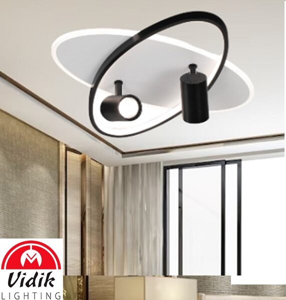 STROPNA LED SVETILKA MONDO 38W+2X2W 3000K DO 6000K Z DALJINSKIM UPRAVLJANJEM