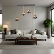 VISEČA SVETILKA GRANDE 800 mm 4XE14