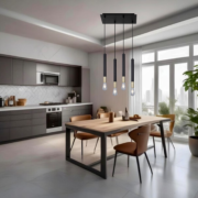 VISEČA SVETILKA CANDELA 350 mm 4XE27