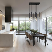 VISEČA SVETILKA CANDELA 500 mm 6XE27