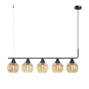 VISEČA SVETILKA ELEGANZA 890 mm 5XE27 V DVEH BARVAH