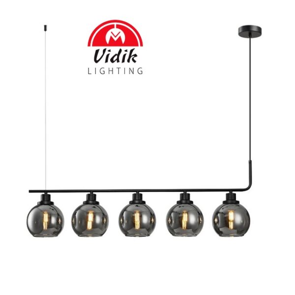 VISEČA SVETILKA ELEGANZA 890 mm 5XE27 V DVEH BARVAH