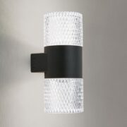 ZATEMNILNA ZUNANJA STENSKA KRISTALNA LED SVETILKA ANTREX 14W 3000K IP65