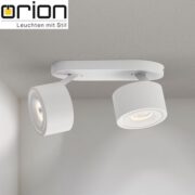 ZATEMNILNI LED REFLEKTOR SPECTER 2X11W 1800K DO 3000K BELI ALI ČRNI
