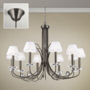 KRISTALNI LESTENEC ARIANE fi 920 mm 10XE14 TEMNI NIKELJ ALI ZLATI