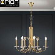 KRISTALNI LESTENEC ARIANE fi 675 mm 6XE14 TEMNI NIKELJ ALI ZLATI